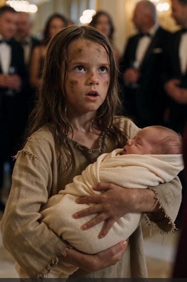 La niña llegó a la gala con un bebé en brazos… y una marca reveló el secreto que la familia ocultó durante años